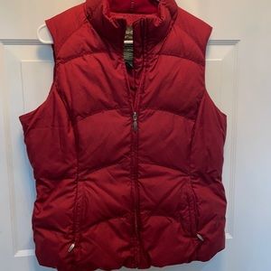 Deep Red Eddie Bauer vest